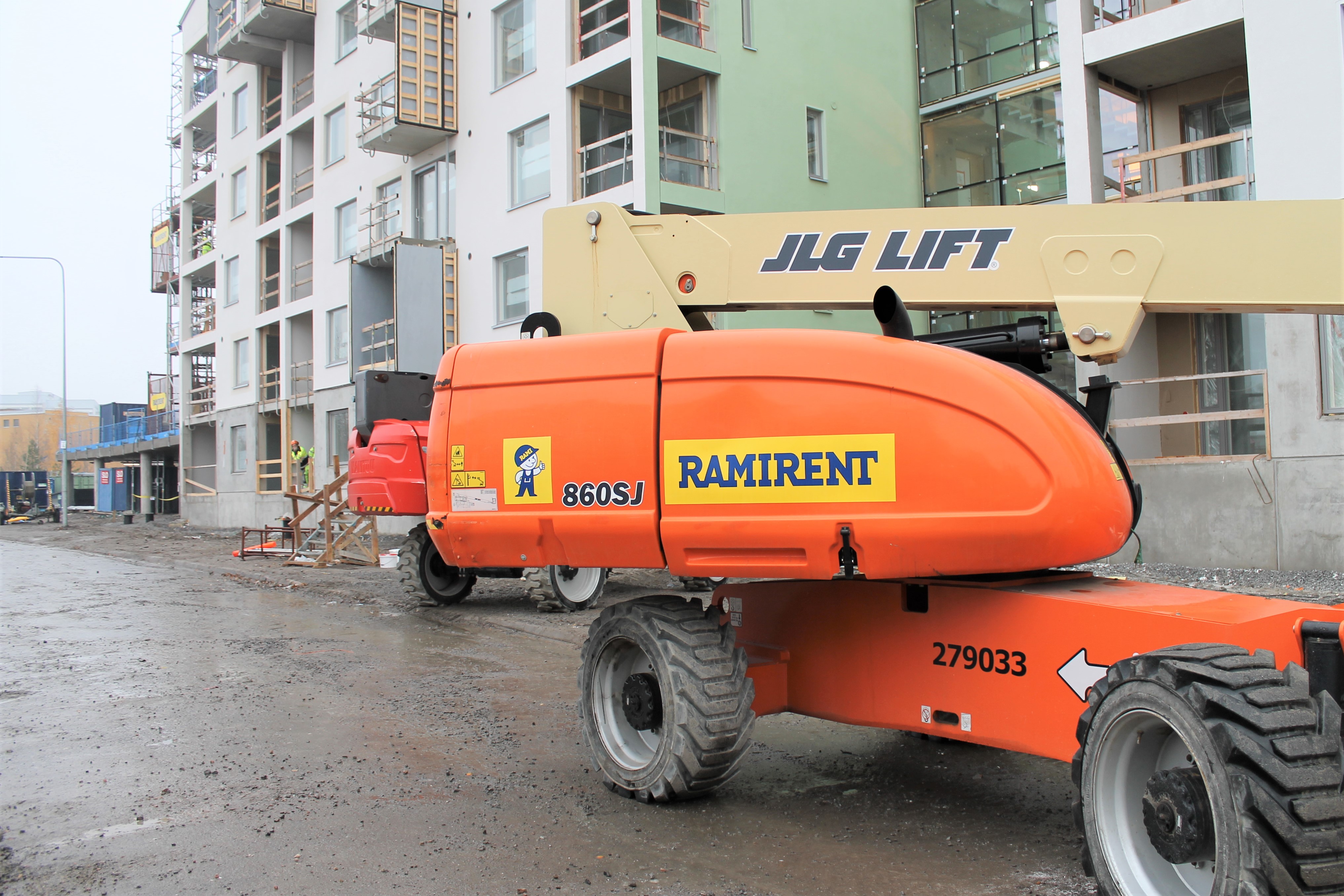 Teleskoplift diesel, plattformshöjd 26,2m JLG 860SJ