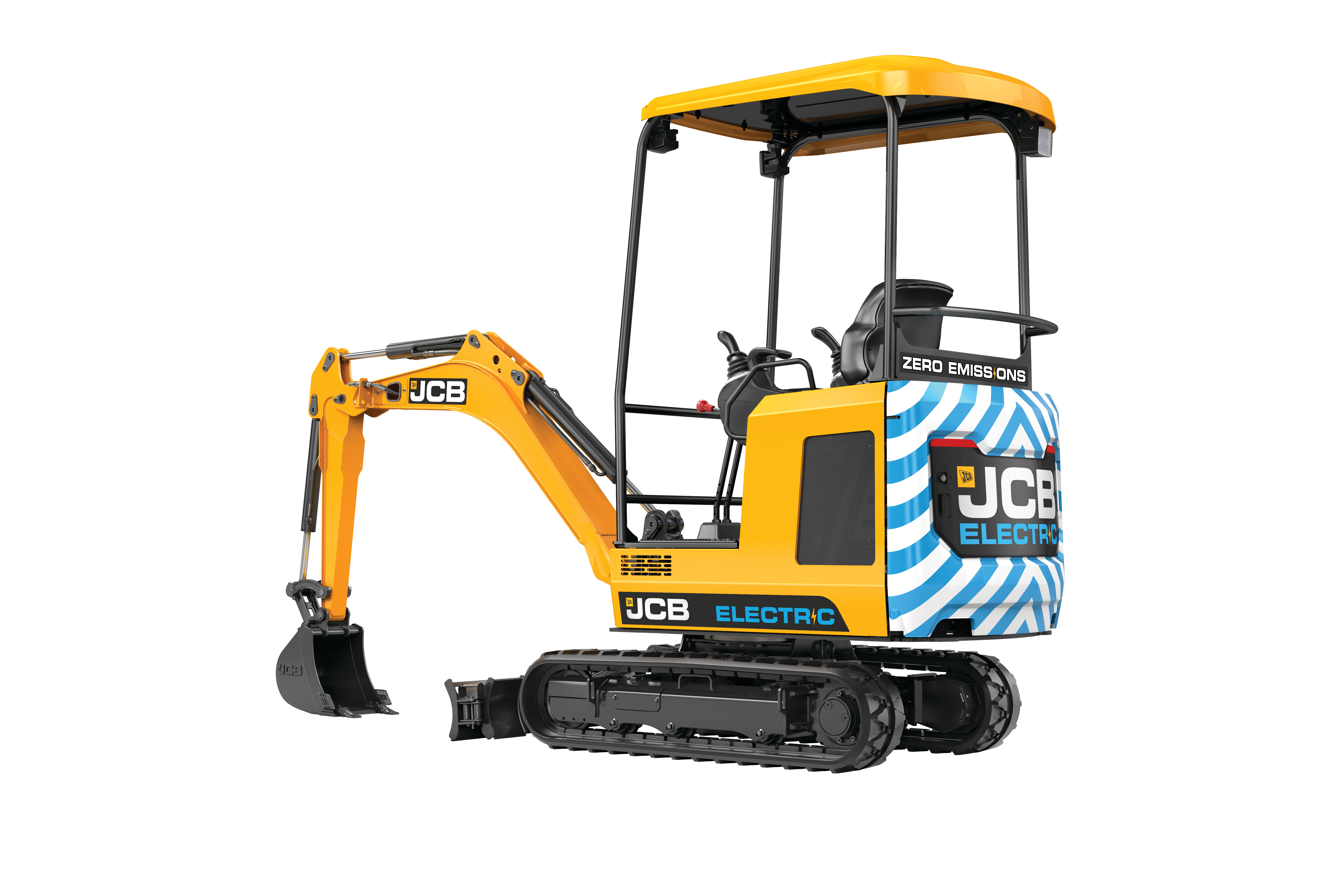 Akkukäyttöinen minikaivuri 1,9 t JCB 19C-ETEC