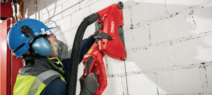 Stensåg, eldriven HILTI DCH300