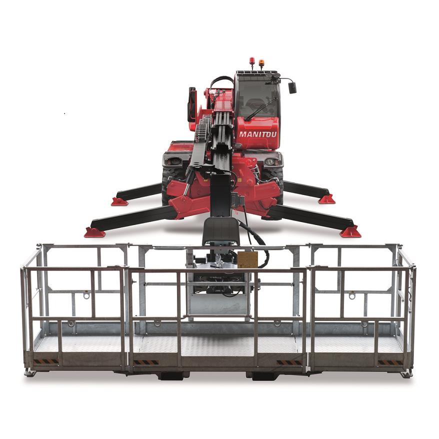 Teleskoptruck runtomsvängande, lyfthöjd < 21m