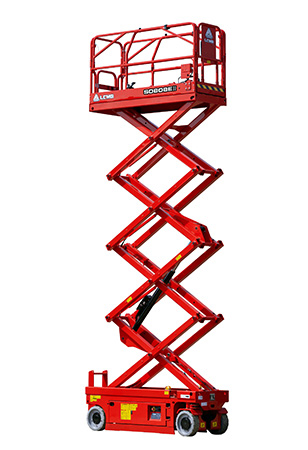 Scissor Lift electric, platform height 7.8 m LGMG S0808E-2