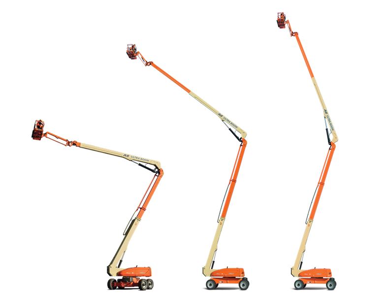 Vikbomslift plattformshöjd 38,3m JLG 1250AJP