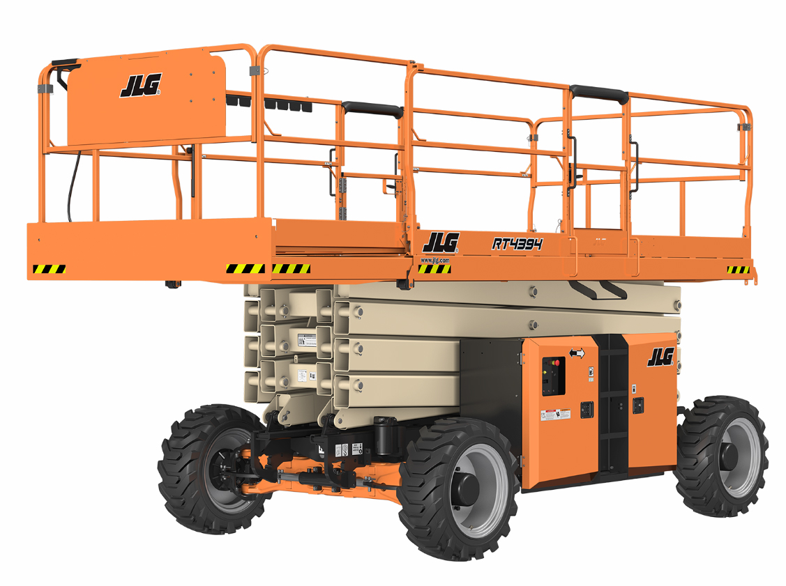 Saxlift diesel, plattformshöjd 13,1m JLG 4394RT