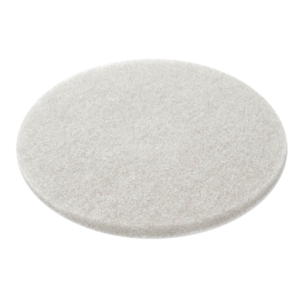 SKUR POLERRONDELL PADS 400mm Vit