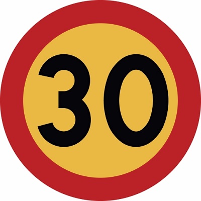 C32 Nopeusrajoitus 30 km/h
