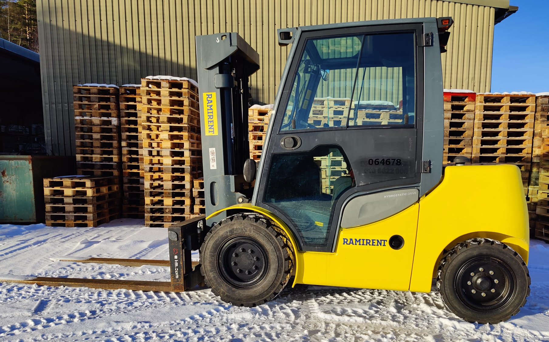 Diesel Forklift 4 ton JUNGHEINRICH DFG 540s