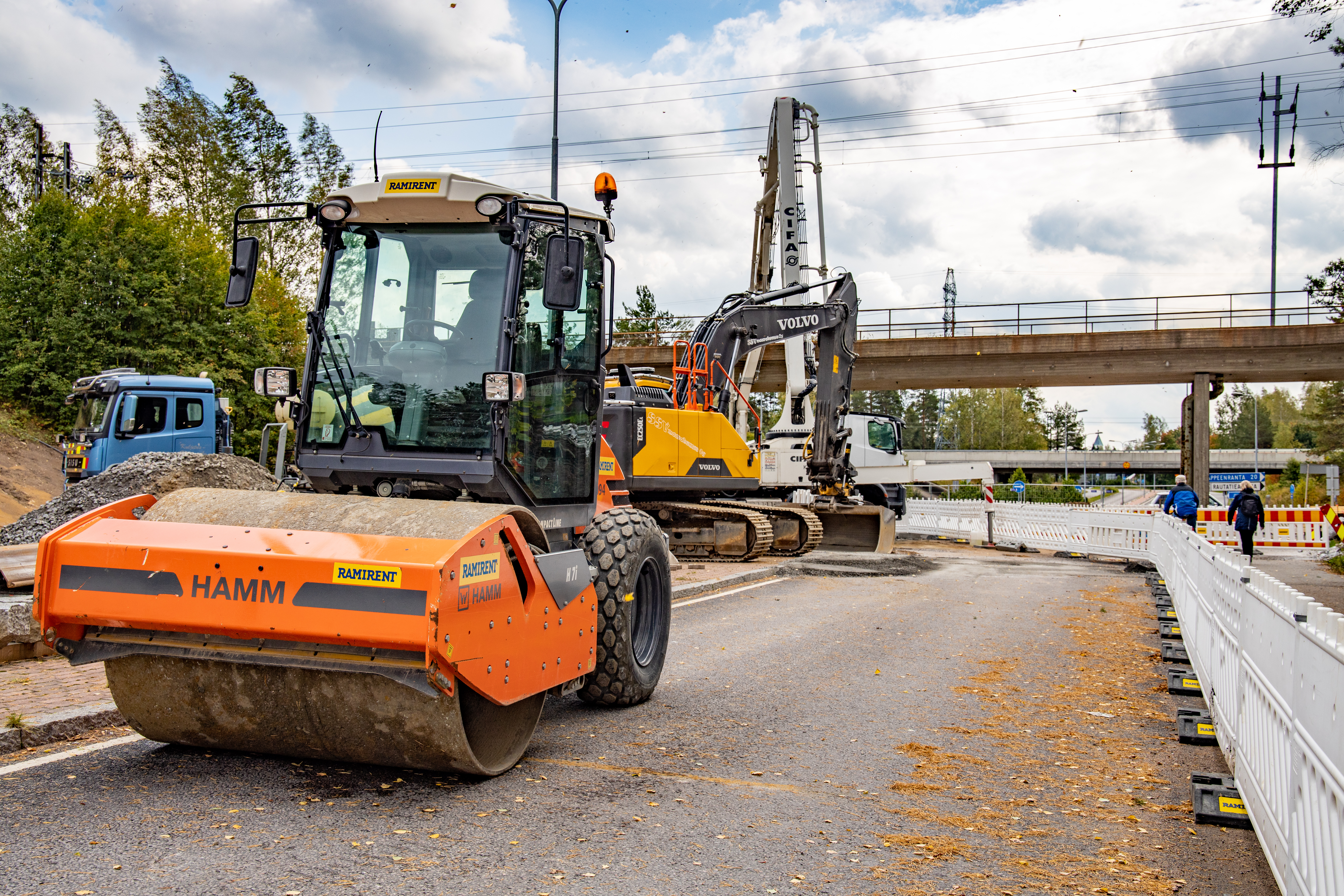 Envalsvält 7 ton HAMM H7I