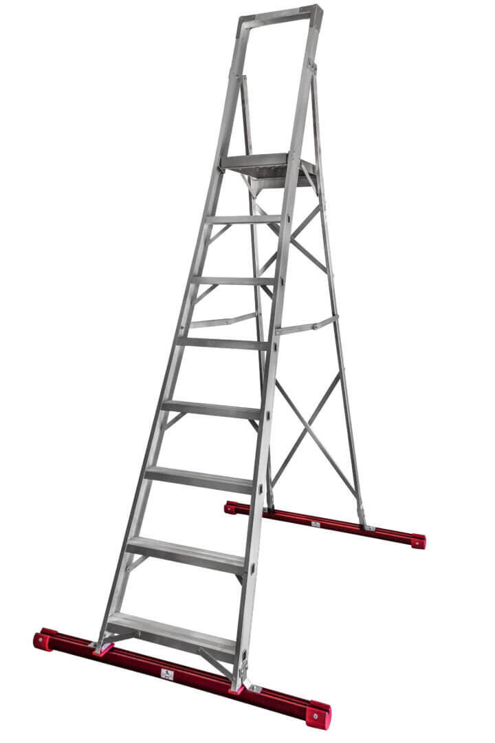 4T-Level Ladder 8 steps SUOMI-TIKAS 4T-108P