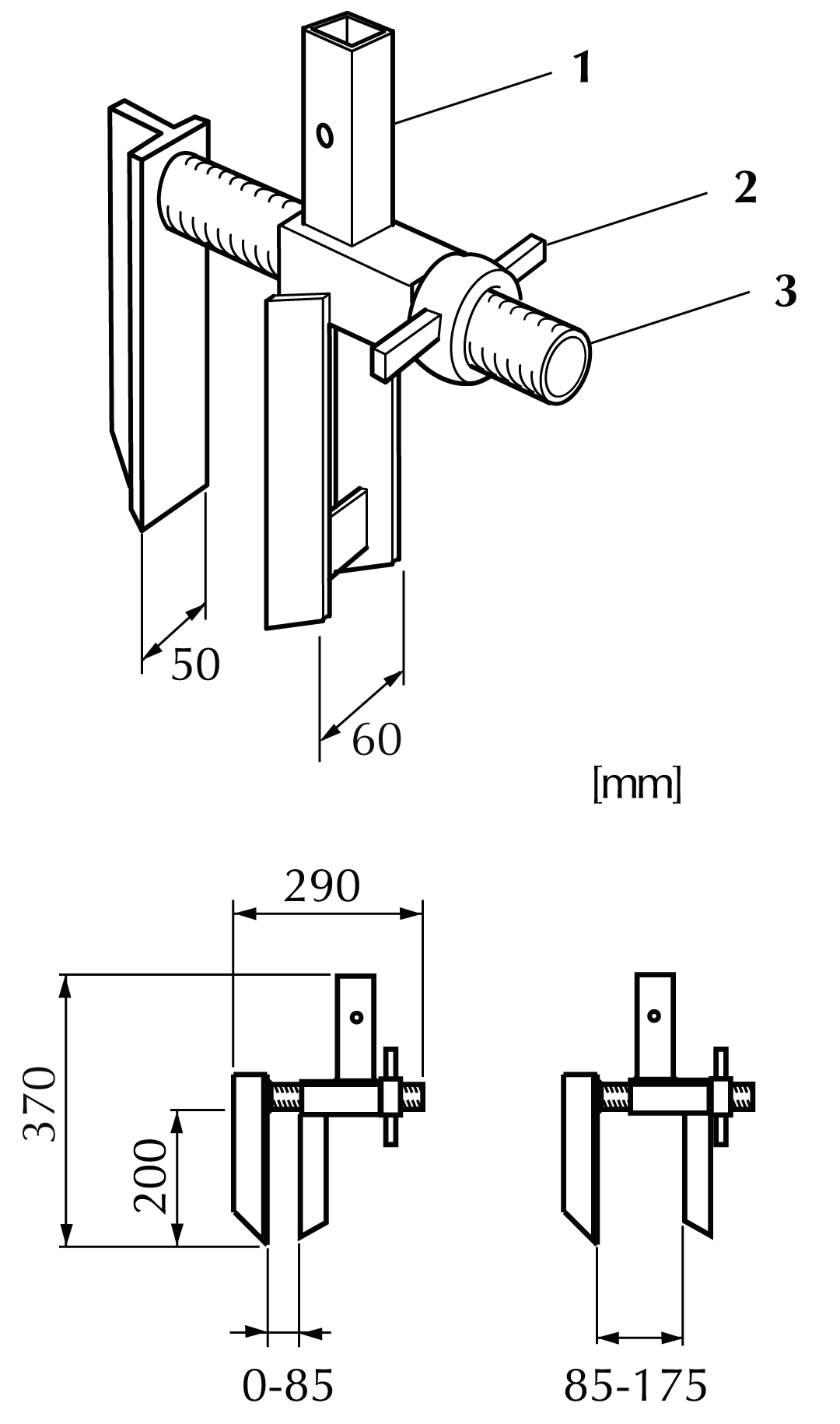 Combisafe Verti Clamp