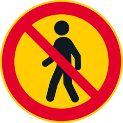 C13 No pedestrians