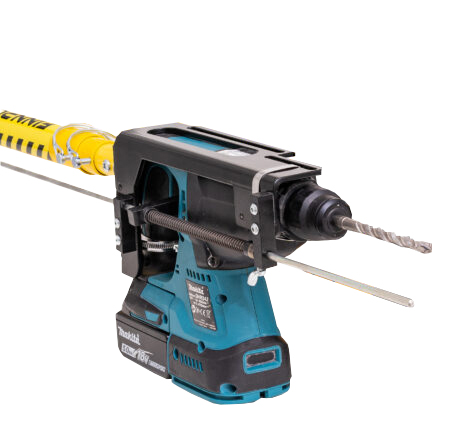 Iskevä poravasara jatkotangolla 4,6 kg / 2 J, akku MAKITA DHR242RTJW