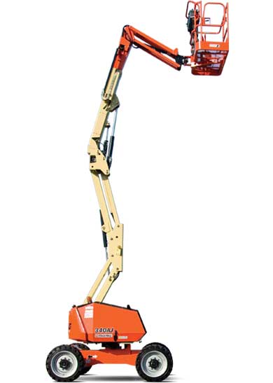 Dieselkäyttöinen nivelpuominostin 10,3 m JLG 340AJ