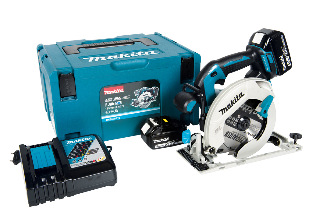 Handcir­kelsåg, batteridriven MAKITA DHS680RTJ