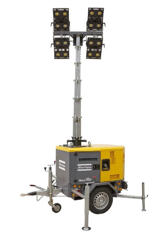 Lighting Mast with Power Station 8 m ATLAS COPCO HILIGHT H5+