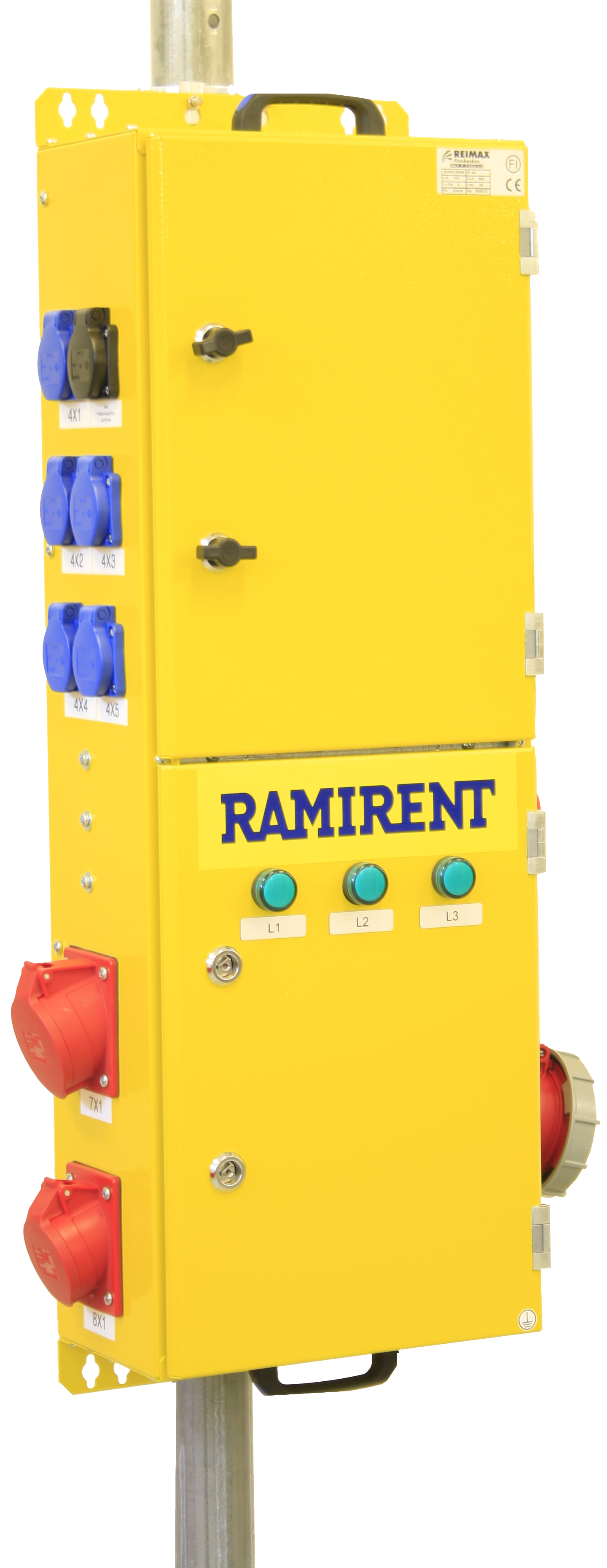 Kerroskeskus 63A, kiinteä syöttö GENERIC RETY-RAMI63FIXED