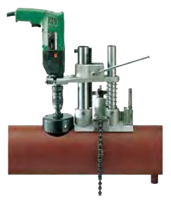 Hole Cutting Tool for Pipes GRINNELL HOLE CUTTING TOOL FOR PIPES
