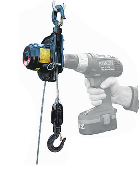 Pulley-Man Portable Mini-Winch max. 300 kg HUCHEZ PULLEY-MAN