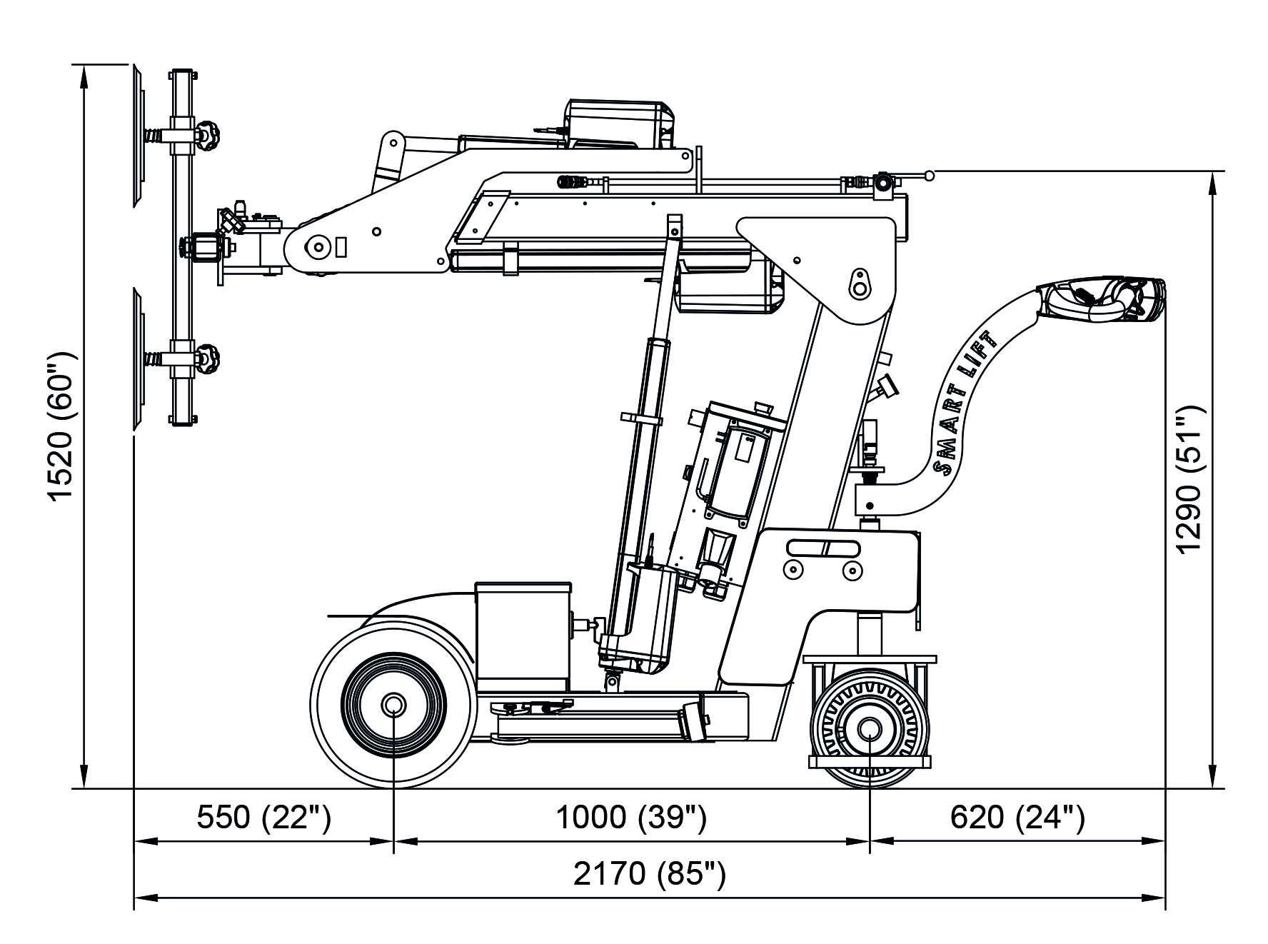 Vacuum Assembly Robot SMARTLIFT SL280