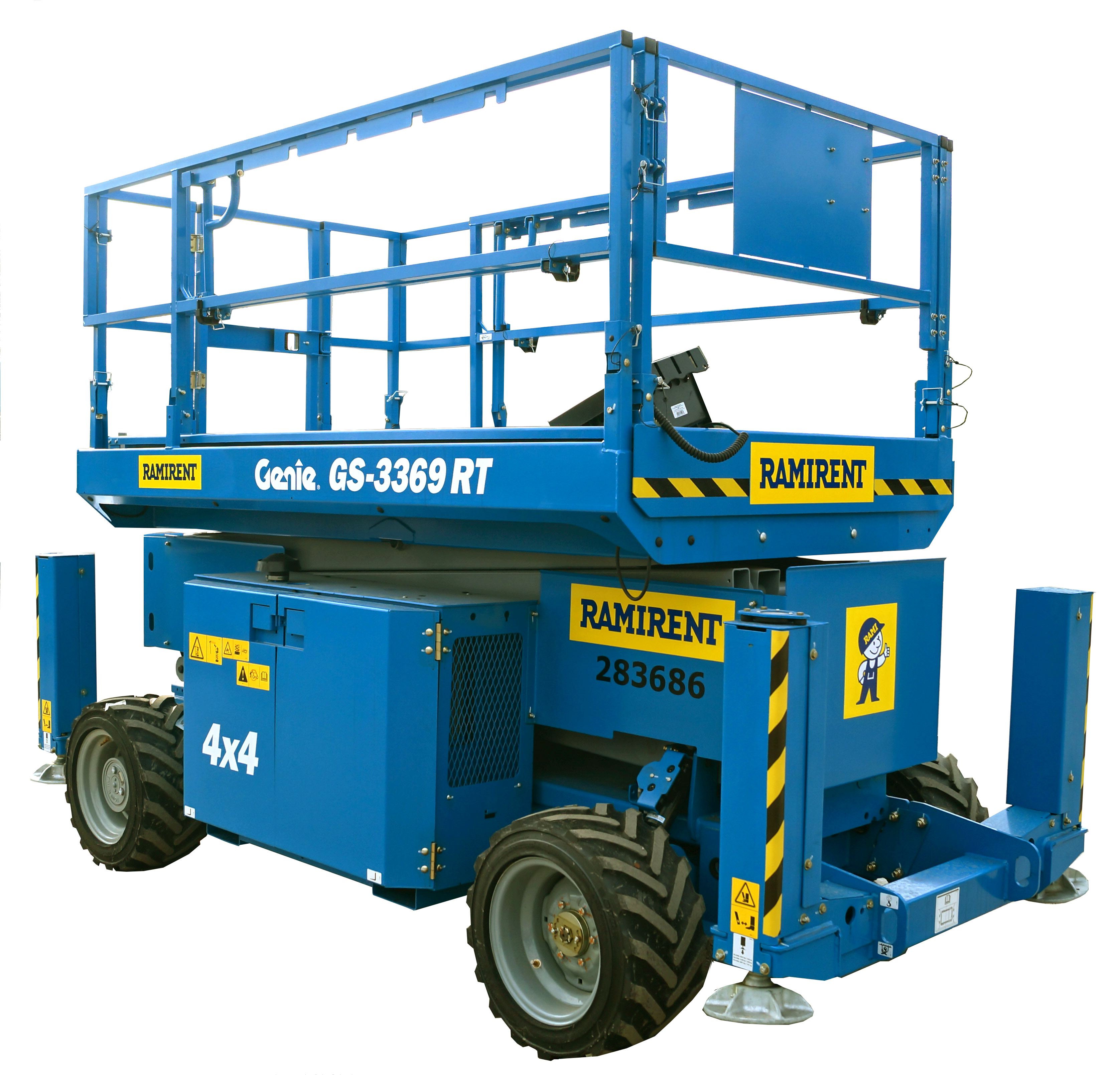Dieselkäyttöinen saksilava  GENIE GS3369RT