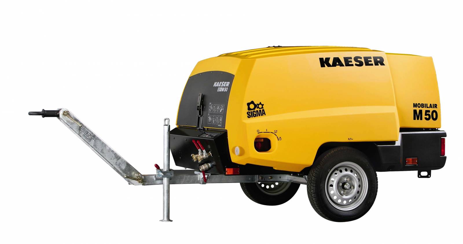 Kompressor 5m³/min vid 7bar KAESER M50