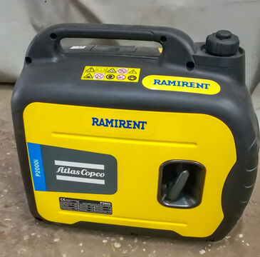 Generaattori 1,8 kVA, bensiini ATLAS COPCO P2000I