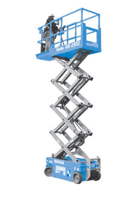 Saxlift batteri plattformshöjd 4,57 m GENIE GS1532