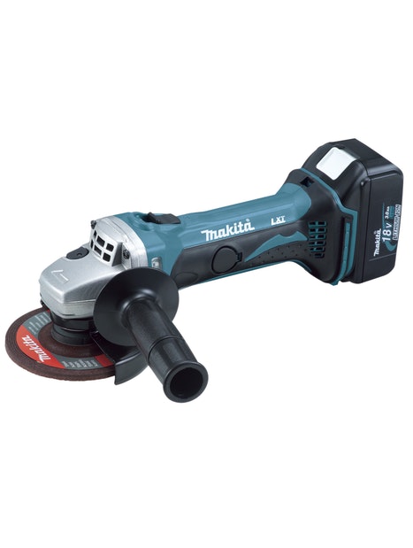 Kulmahiomakone, 18V MAKITA BGA452RFE