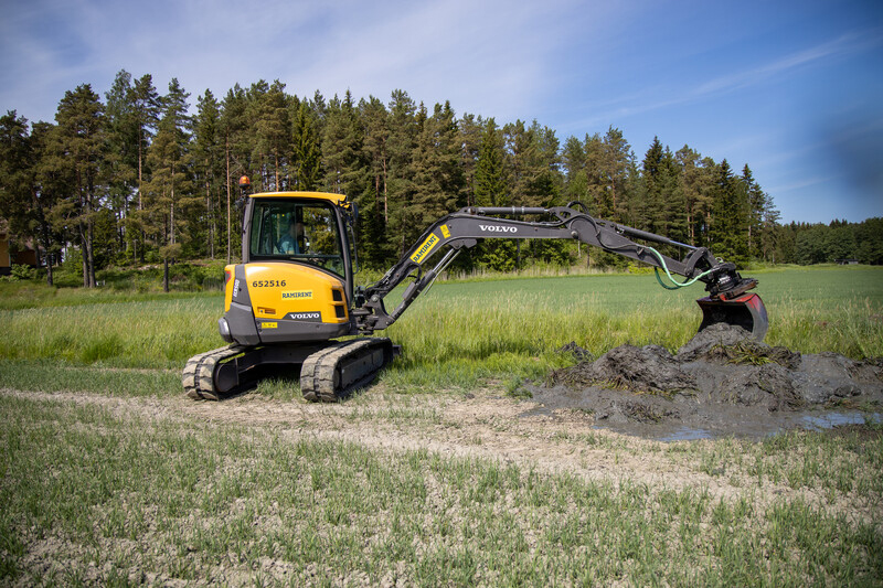 Grävmaskin bandburen 5 ton VOLVO ECR50D