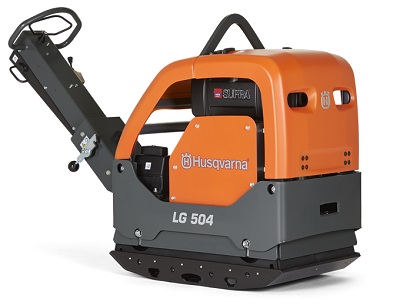 Diesel Powered Reversible Vibratory Plate 470 kg HUSQVARNA LG504