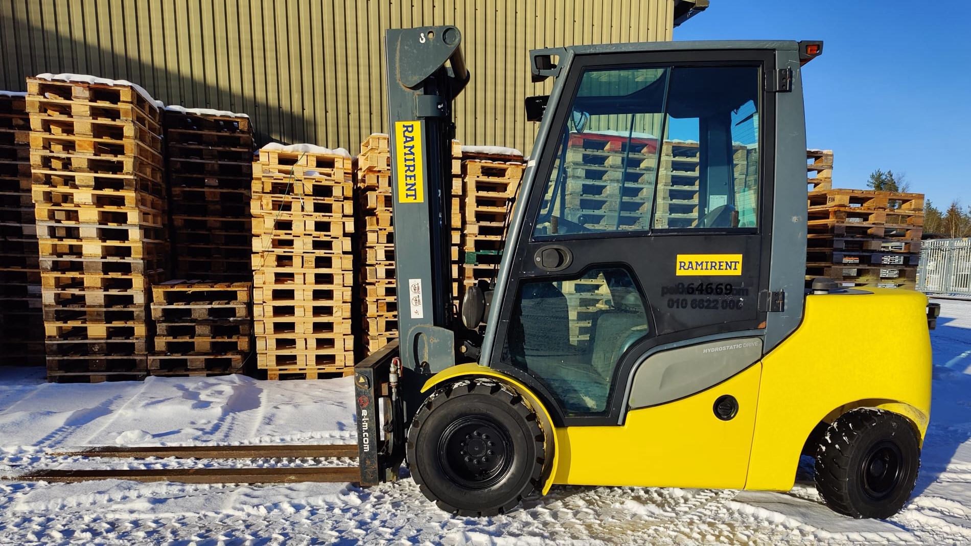 Vastapainotrukki 3,5 t, diesel JUNGHEINRICH DFG 435S
