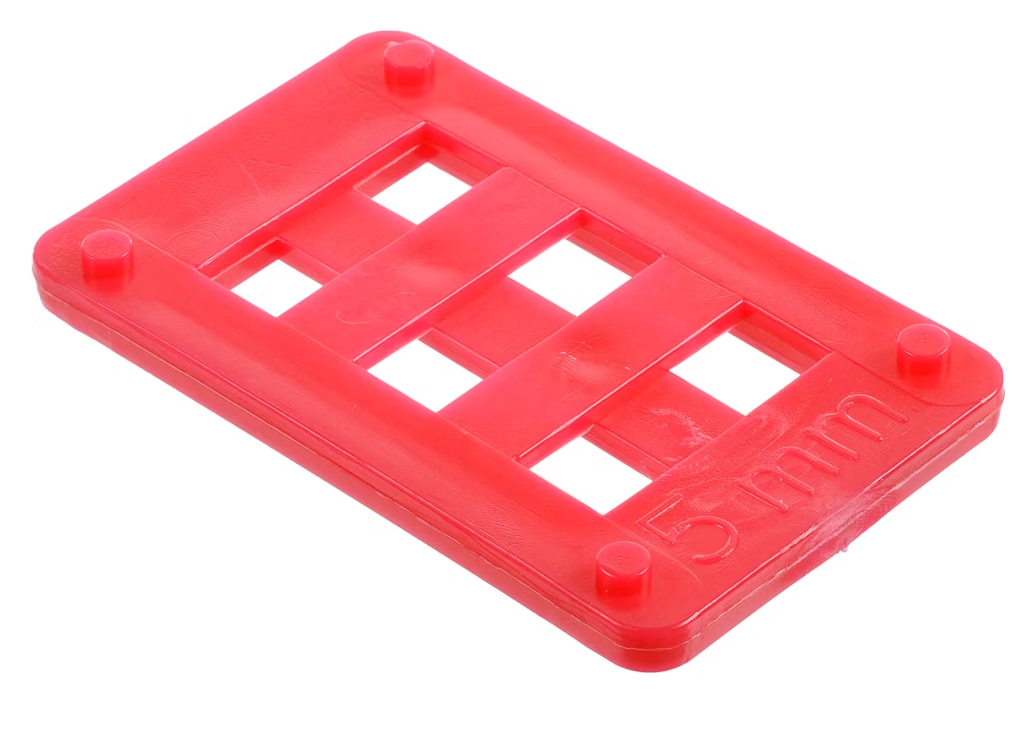 Elementin asennuspala, 5 mm punainen PINTOS