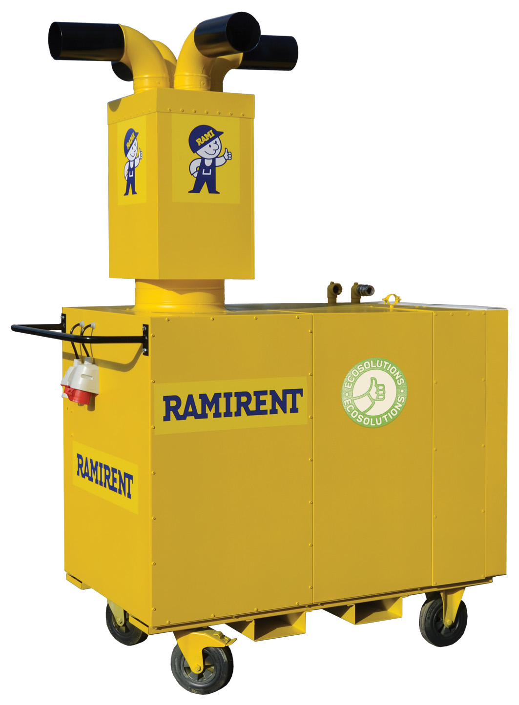 Hetvattenfläkt 100 kW