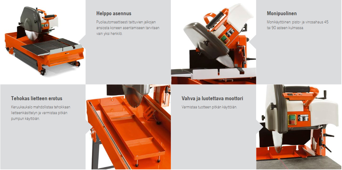 Electric Masonry Table Saw HUSQVARNA TS400F