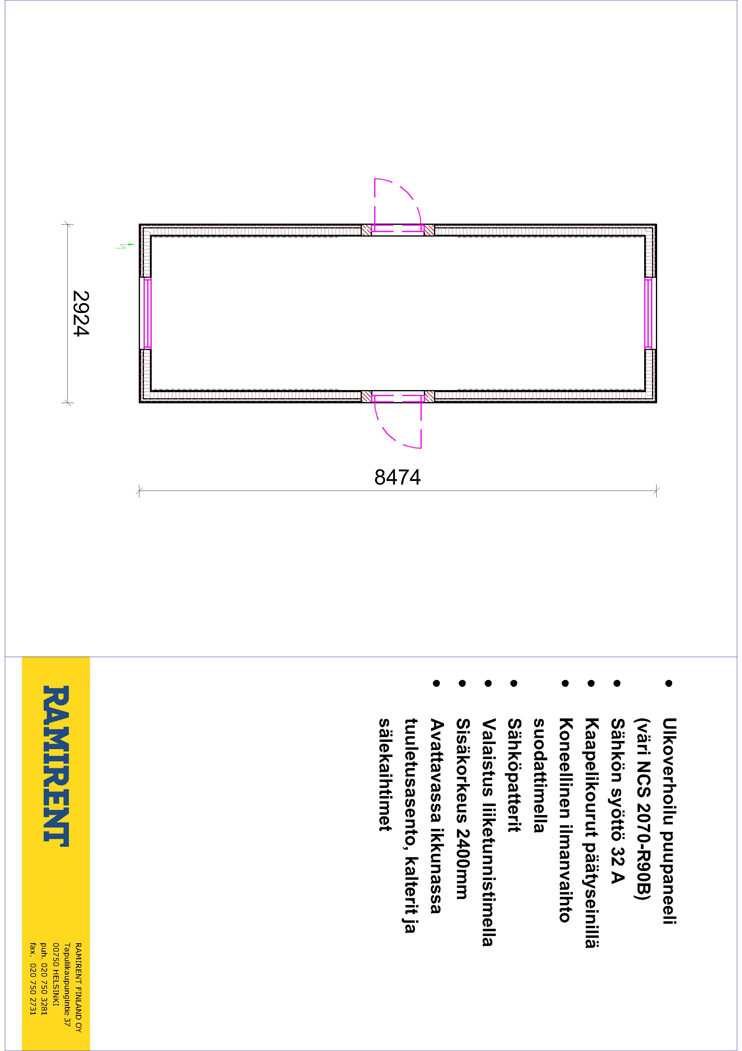 Empty Office Module RMF SHAA10