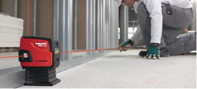Punkt- och linjelaser med ≤ 2 vertikala linjer HILTI PMC46