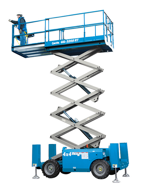 Scissor lift diesel, platform height 9.7m GENIE GS3268RT