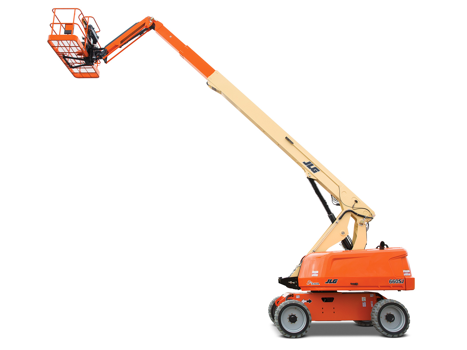 Teleskoplift diesel, plattformshöjd 20,3m JLG 660SJ