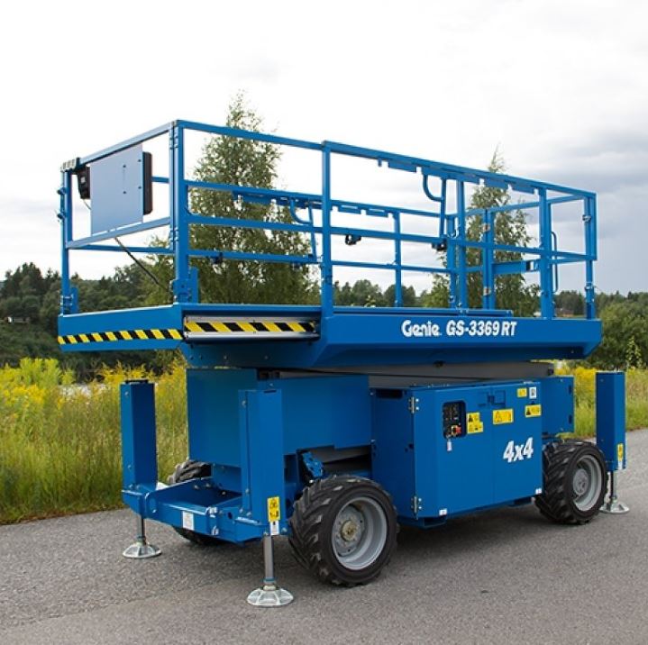 Dieselkäyttöinen saksilava  GENIE GS3369RT