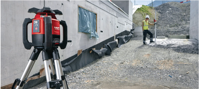 Yhteen suuntaan kallistettava laser, digitaalinen HILTI PR30-HVS