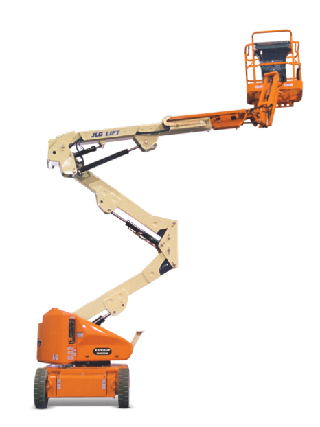 Folding boom lift battery platform height 12.2 m JLG E400AJPN