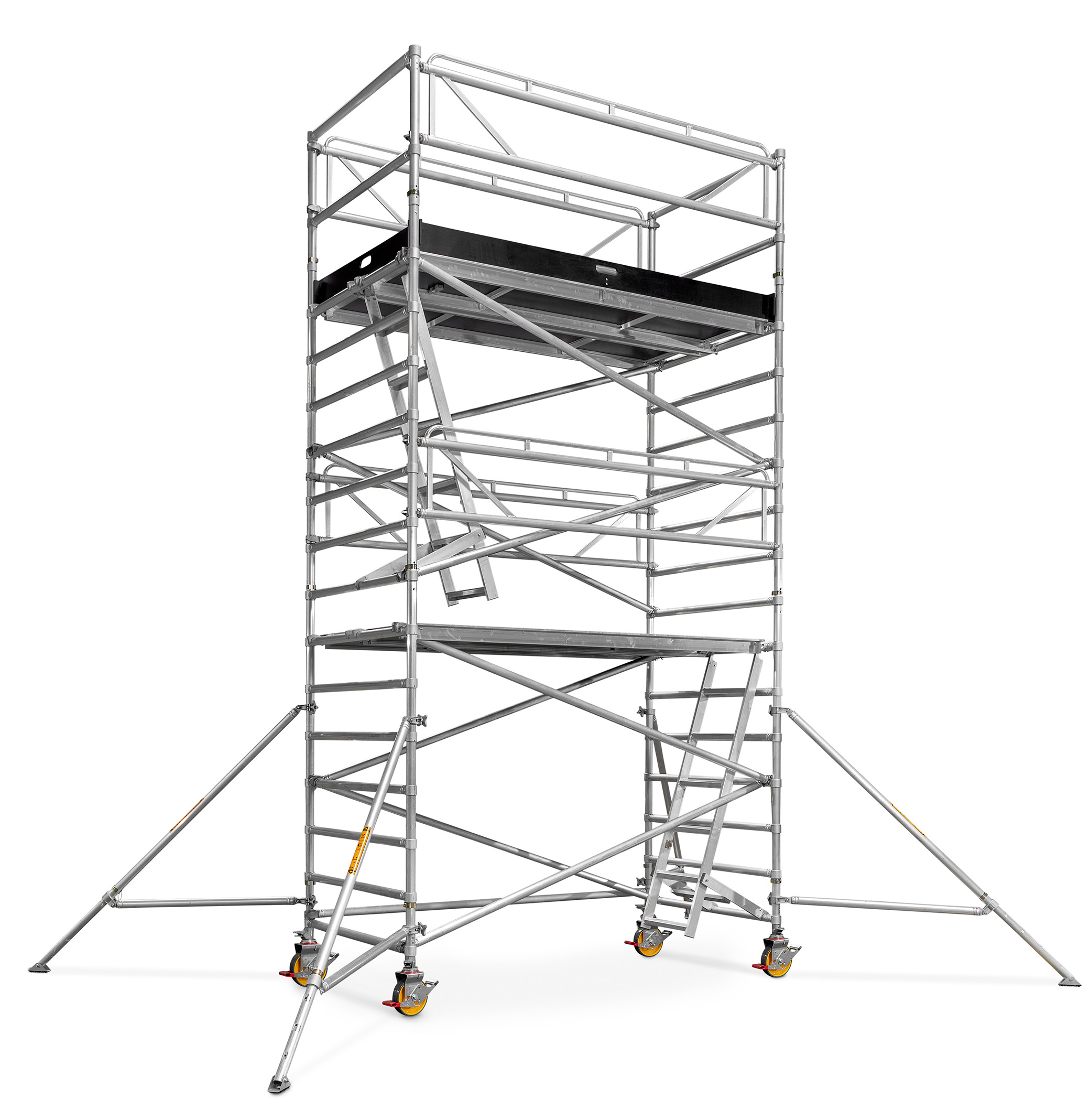 Alumiiniteline 1,37x2,5 korkeus 4 m