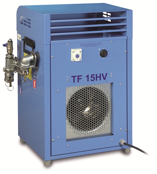 Hetvattenfläkt 15 kW