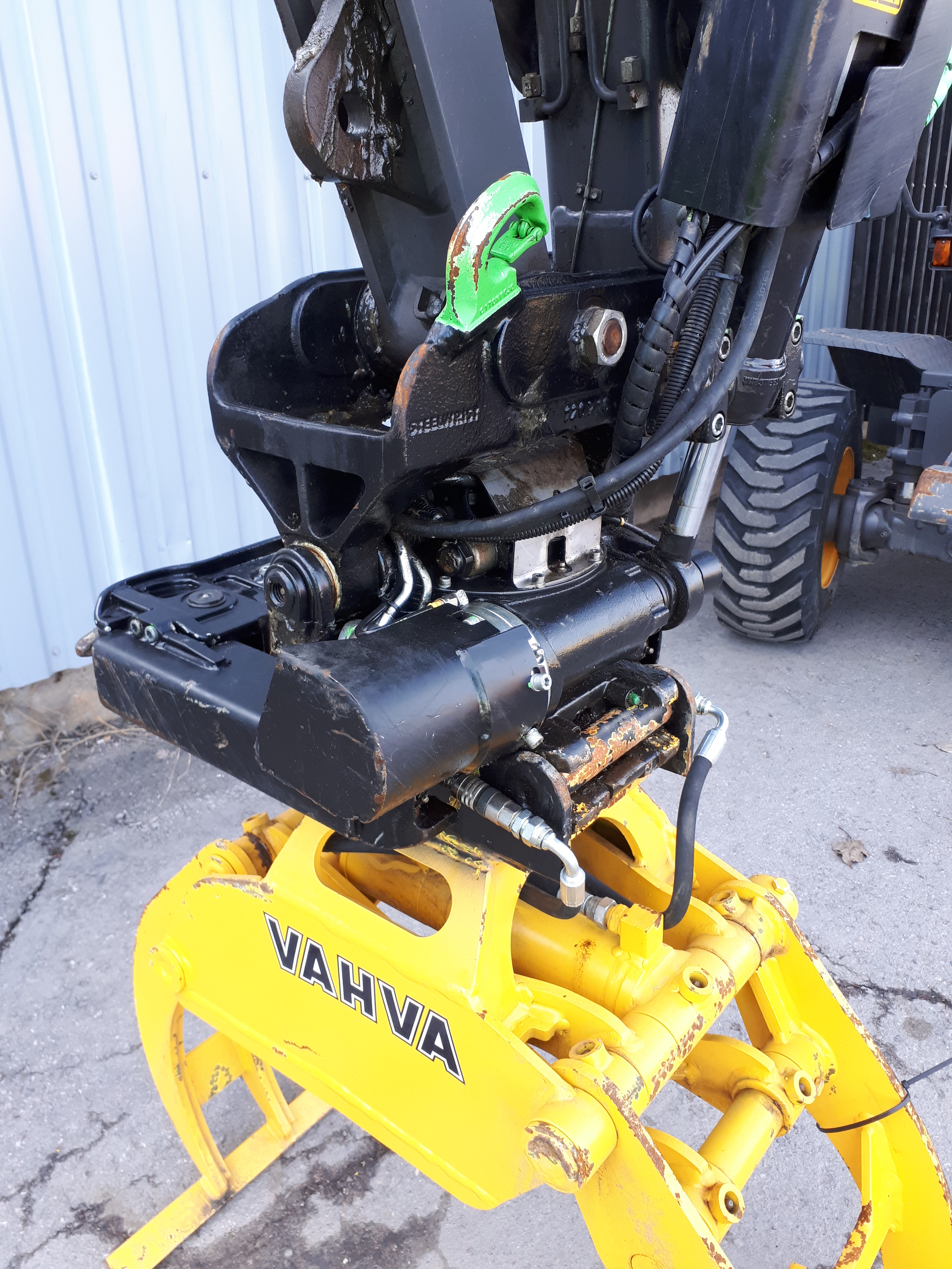 Purkukoura, hydraulinen Volvo ECR88