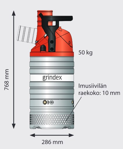 Submersible Drainage Pump 400V GRINDEX MAJOR N