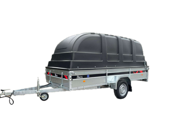 Single Axle Car Trailer with Cover ALBERNI PRO B 350.1