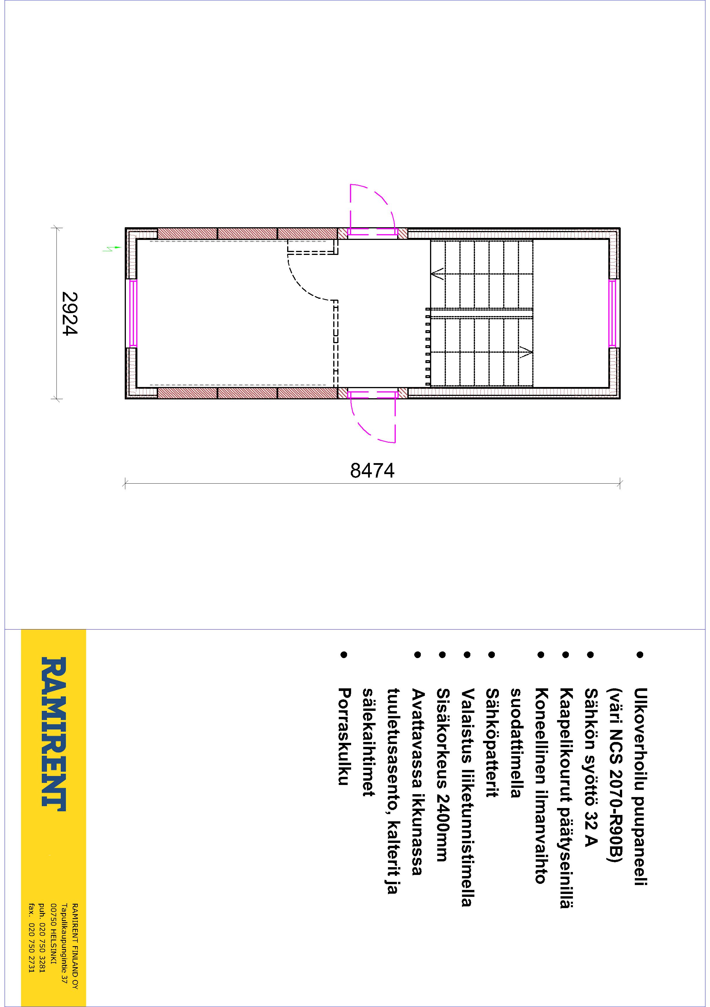 Trapphus/övervåning RMF SHAA39