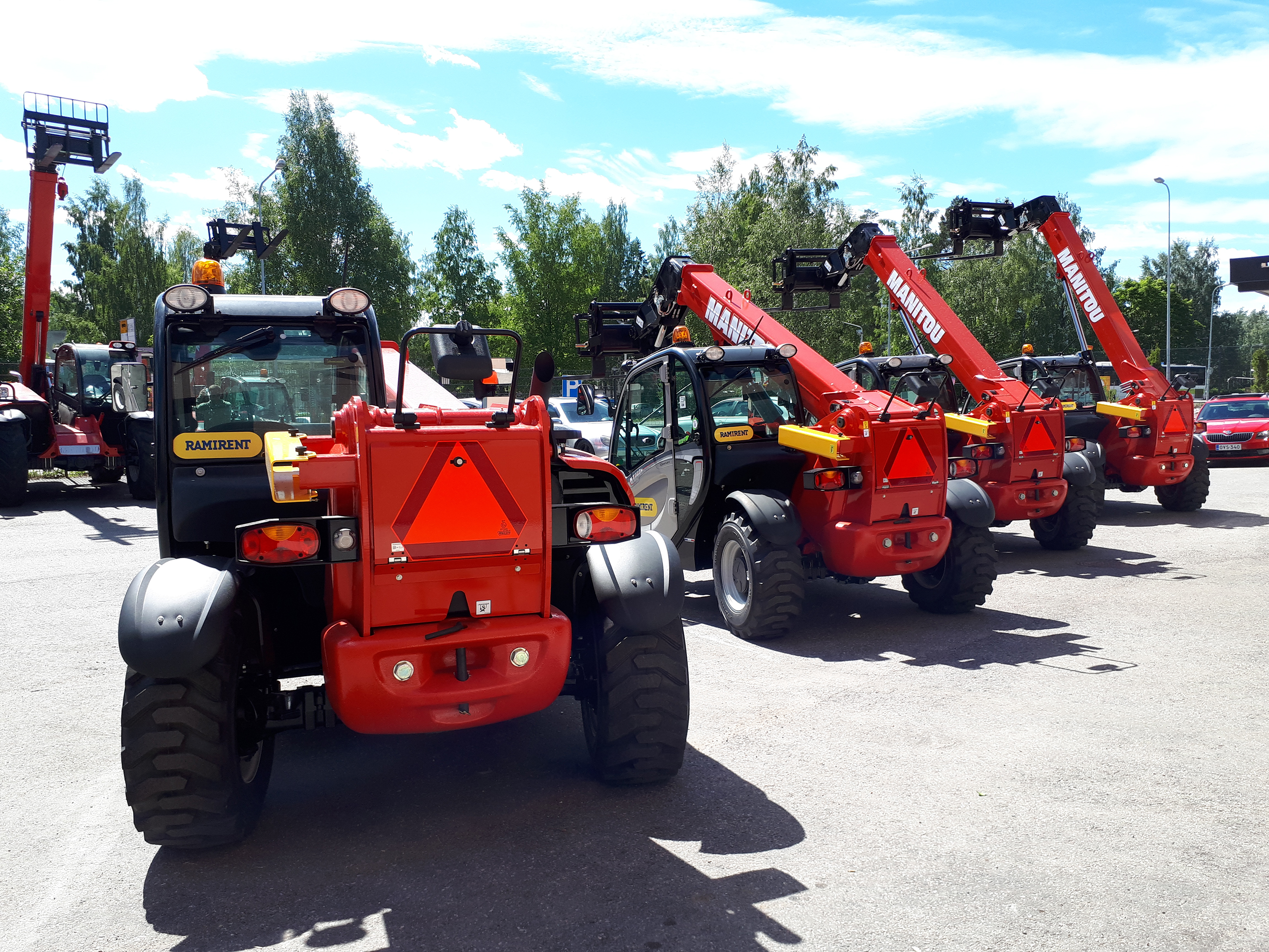 Telehandler 5,8 m MANITOU MT625