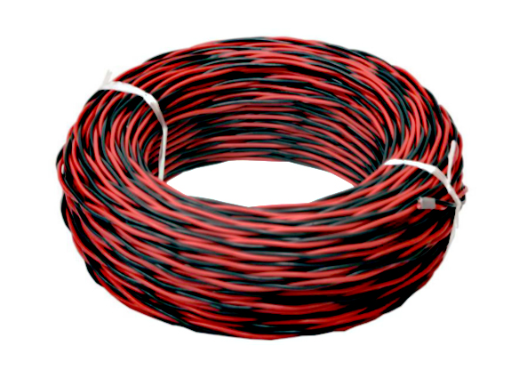 Valaistuskaapeli kierre 48V/2x2,5 mm²