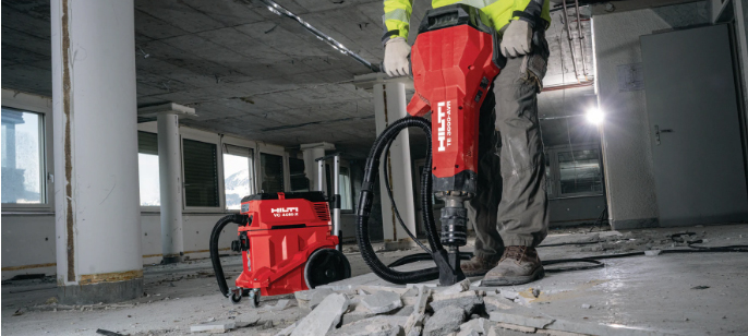 Demolition Hammer 27,1 kg 7 68 J HILTI TE3000AVR