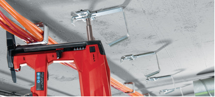 Bultpistol, batteridriven, spiklängd 14–45 mm HILTI BX3-ME